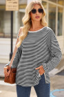 Black Stripe top