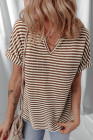 Brown Stripe T-shirt