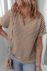 Brown Stripe T-shirt