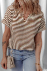 Brown Stripe T-shirt