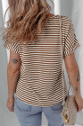 Brown Stripe T-shirt