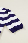 Navy Stripe sweater tops