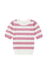 Pink Stripe sweater tops