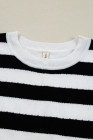 Black Stripe sweater tops