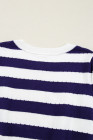 Navy Stripe sweater tops
