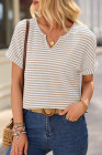 Beige Stripe T-shirt