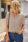 Brown Stripe T-shirt