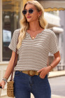 Brown Stripe T-shirt