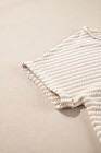 Beige Stripe T-shirt