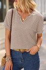 Brown Stripe T-shirt