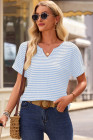 Sky Blue Stripe T-shirt