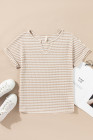 Beige Stripe T-shirt