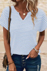 Sky Blue Stripe T-shirt