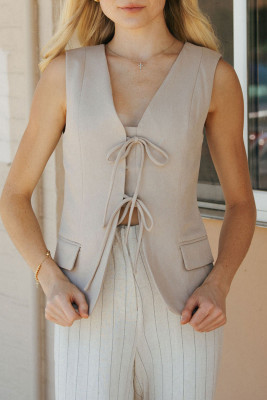 Parchment vest LC853471-P6016