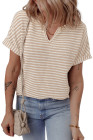 Beige Stripe T-shirt