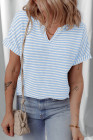 Sky Blue Stripe T-shirt