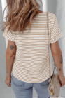 Beige Stripe T-shirt