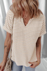 Beige Stripe T-shirt