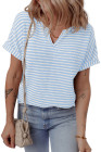 Sky Blue Stripe T-shirt