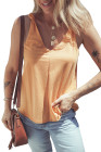 Jurassic Gold Knot Straps V Neck Tank Top
