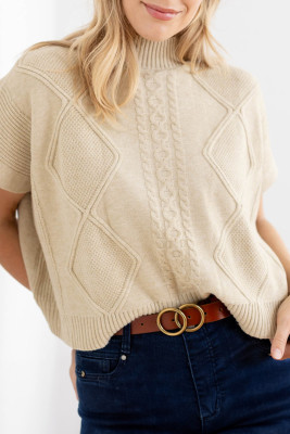 Beige sweater LC274111-P15
