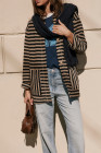 Brown Stripe coat