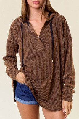 Coffee Hoodie LC25318126-P1017