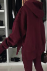 Burgundy Hoodie