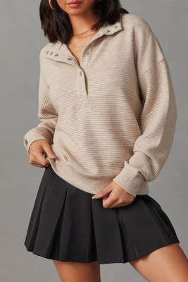 Khaki Stripe sweater LC2726270-P1619