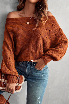 Chestnut sweater LC2726285-P2017