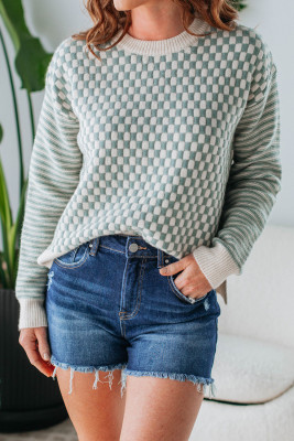 Mist Green sweater LC2726282-P509
