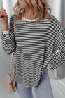 Black Stripe top