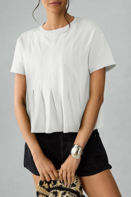 White women's T-shirts LC25227436-P1