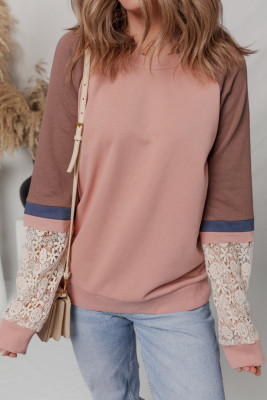 Fushia  Hoodie LC25319328-P1410