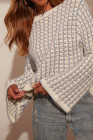 Gray Stripe SWEATER