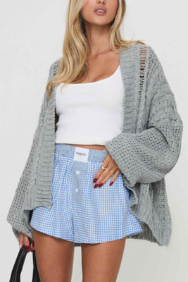 Gray Cardigans LC2712145-P11