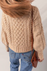 Apricot sweater