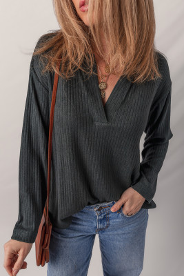 Black blouse LC25131272-P2