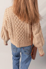 Apricot sweater