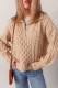 Apricot sweater