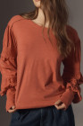 Gold Flame blouse