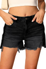 EVALESS Women's Spring and Summer Denim Shorts with Pockets Ladies Pants