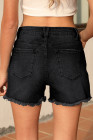 EVALESS Women's Spring and Summer Denim Shorts with Pockets Ladies Pants