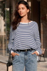 Blue Stripe top
