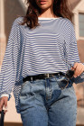 Blue Stripe top