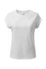 EVALESS Womens Summer Tops Crewneck Cap Sleeve Dressy Casual Business Textured Solid Loose Basic T Shirts Tee Blouses
