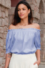 Beau Blue Ibiza Blouse