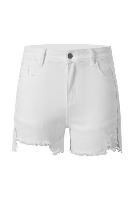 EVALESS Women's Spring and Summer Denim Shorts with Pockets Ladies Pants MNFW7831802-P1