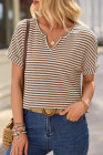 Brown Stripe T-shirt