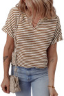 Brown Stripe T-shirt